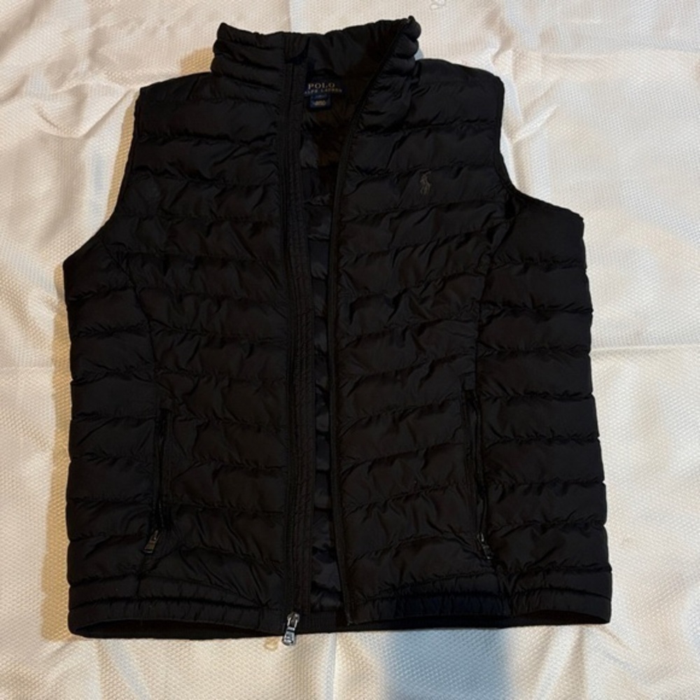 Polo by Ralph Lauren Black Vest big kids L 14/16